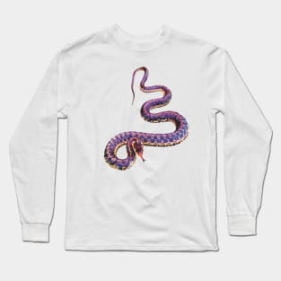 Purple Snake Long Sleeve T-Shirt